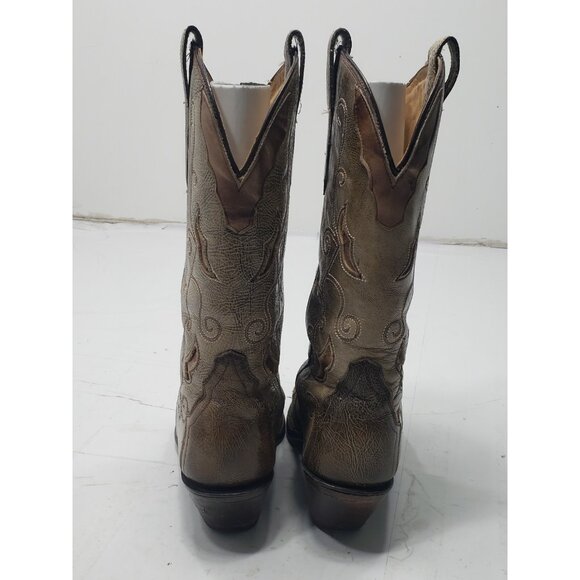 Corral Women’s 4841 Antique Brown Leather Pointed Toe Cowboy Boots Size 8.5 M - Picture 3 of 11